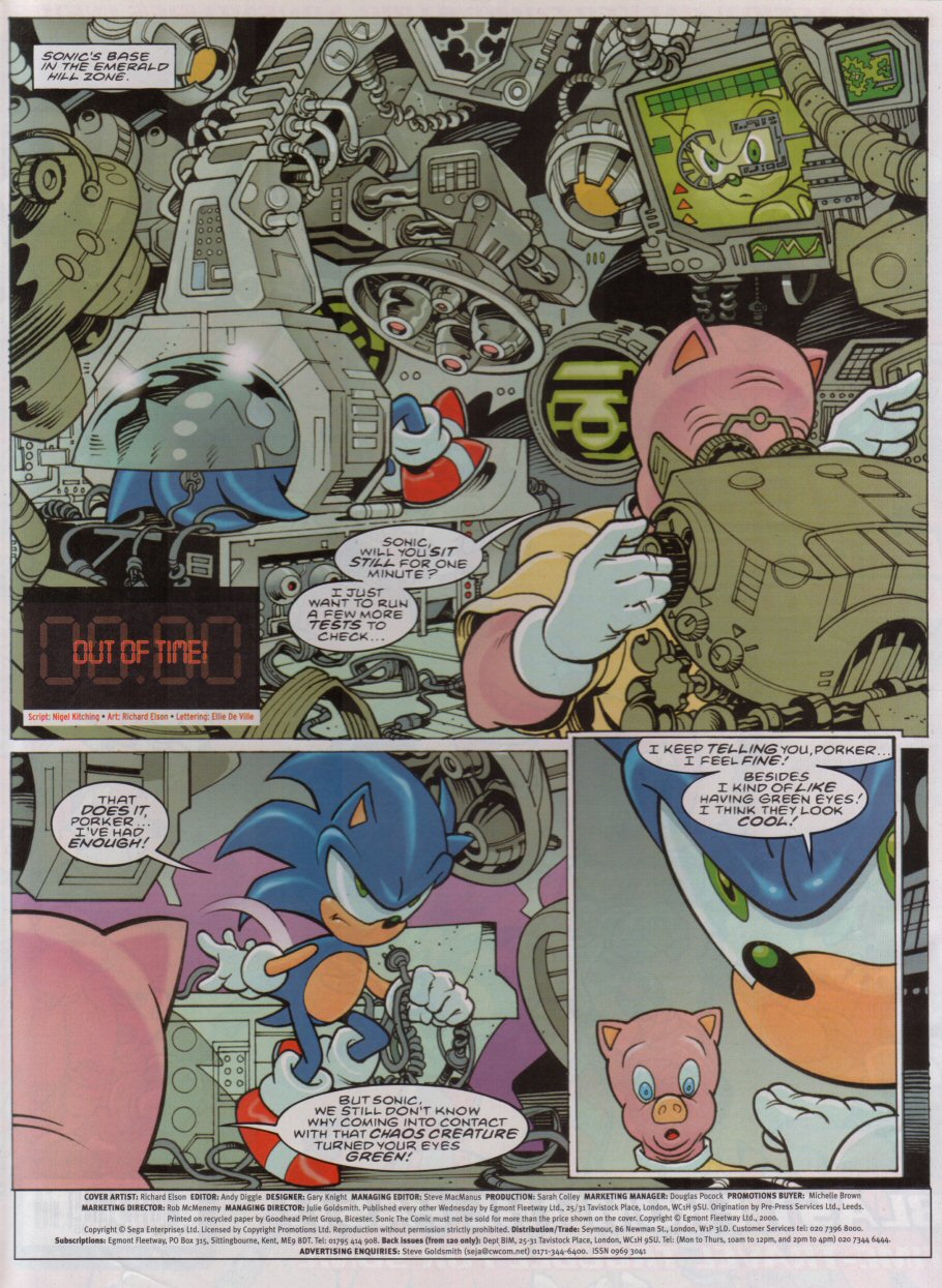Sonic - The Comic Issue No. 179 Page 1